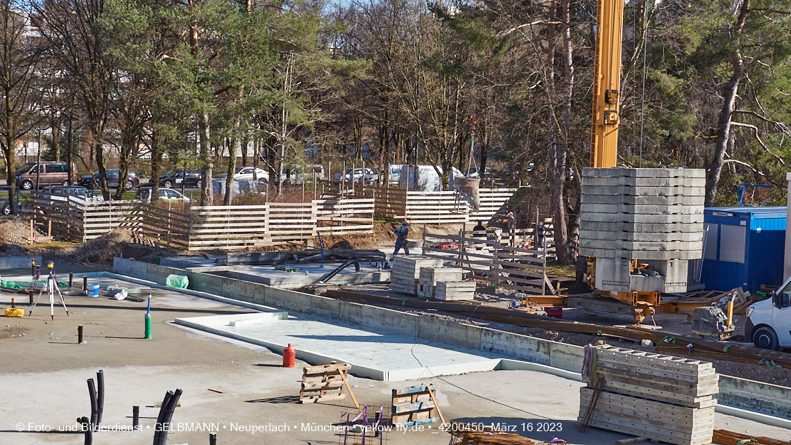 16.03.2023 - Haus für Kinder in der Quiddestraße 3 in Neuperlach